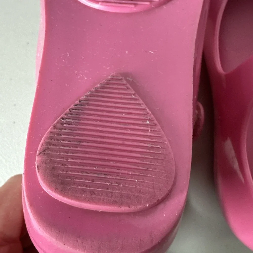 Mini Melissa Ultragirl Garden Pink Jelly Mary Jane Flower Ladybug Shoes